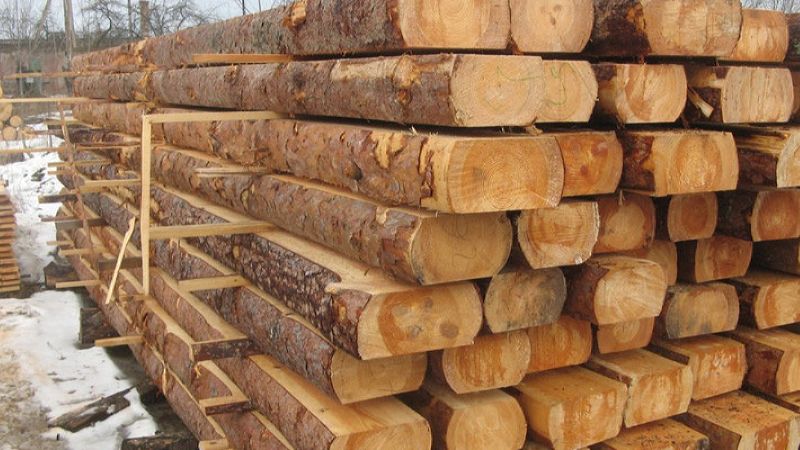 Пиломатериал разных пород